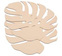 GAROZATION 2 Pcs Wood Leaf Cutouts for DIY Crafts Wood Crafts Tags Leaf Shaped Can Be Painted Convenient for Handicrafts Creative Simple Decoration to Decorate Your Home Or Party Use