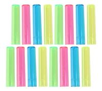 GAROZATION 200pcs Pencil Caps Pencil Tip Covers Plastic Protectors Assorted Colour for Home and Office Use Random Color