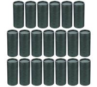 GAROZATION 20pcs Brown Kraft Paper Cylinder Boxes for Essential Oil Bottles Storage Cans Multipurpose Packaging for Tea Incense Candy Travel and Party Use