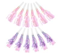 GAROZATION 24pcs Blow Dragon Whistle Trumpet Party Noisemaker Party Fringed Blowouts Party Blower Blowouts Party Horns Whistles Birthday Blowers Noisemakers for Sporting Events Noise Maker