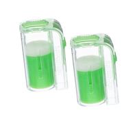 GAROZATION 2Pcs Bee Queen Marking Marker Bottles Portable Plastic Beekeeper Accessories for Easy Safe Identification and Management of Bee Queens in Beehives