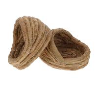 GAROZATION 2pcs Chicken Coop Breeding Nest Chicken Coop Nest Woven Nest Pet Nest Woven Chicken Nest Chicken Sleeping House Chicken Laying Nest Small Pet Sleeping Hut Chicken Sleeping Bed
