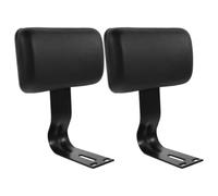 GAROZATION 2Pcs Electric Bicycle Backrest Ergonomic Rear Seat Cushion Safety Support Bike Back Cushion for Comfortable Riding and Easy Installation