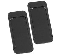 GAROZATION 2pcs Laptop Webcam Privacy Cover Slide, Square Black Webcam Lens Protector for Laptop and Computer, Privacy Slider Camera Cover Accessory