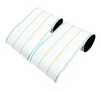 GAROZATION 2pcs Magnetic Handwriting Paper Erasable Soft Magnet Strips Portable Design Reusable Lined Sentence Strips for Writing and Travel