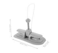 GAROZATION 2pcs Paddle Holder for Kayak Inflatable Boat Aluminum Alloy PVC Oar Lock Mounts Stable Water Sports Accessories for Canoes Row Boats