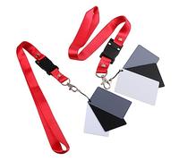 GAROZATION 2pcs Photography Video Film Exposure Checker Lanyard Neck Strap for Digital Camera