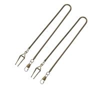 GAROZATION 2pcs Plated Pocket Watch Chain Replacement Chain for Men Watch Pendant