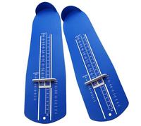 GAROZATION 2pcs Portable Foot Measuring Device Shoe Sizer Measuring Device for Accurate US Size Measurement Plastic Material Suitable for Household and Shoe Stores