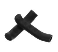 GAROZATION 2Pcs Silicone Brake Handle Protector Sleeve Anti-Slip Lightweight Covers for Bicycle Brake Levers Finger Pressure and Hand Fatigue Cycling Accessory