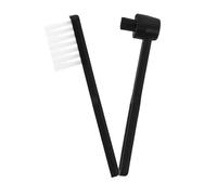 GAROZATION 2pcs Vinyl Record Cleaning Brush and Stylus Dust Remover for Turntable Needle Bristles, Anti-static Portable Record Cleaner Set for Vinyl and Cd Album Maintenance