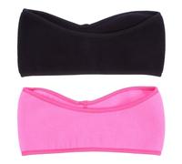 GAROZATION 2pcs Winter Wrap Polar Fleece Headbands Soft Windproof Headwear Stretchy Ear Covers for Outdoor Sports