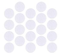 GAROZATION 3 Packs 150pcs Facial Vacuum Filters Filter Cotton Core 16 * 1mm Round White Cotton Material Blocks Large Particulate Matter Keeps Dirt and Dust for Beauty Experience Facial