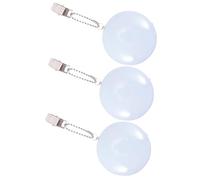 GAROZATION 3 pcs Mini Round Purse LED Lights Touch Sensor Handbag Night Light Clip for Bags Backpacks Suitcases Automatic Sensor Activated Portable Bright LED for Easy Item Finding