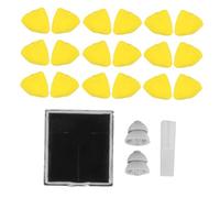 GAROZATION 30 Pairs Noise Canceling for Sleep and Studying, Moldable Plastic Earbuds for Comfortable Long Term Use, Yellow for Snoring Noise Reduction and Soundproofing