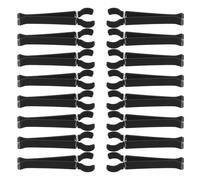 GAROZATION 30pcs Car Air Vent Clip Car Fragrance Vent Clip Alloy U Shaped Black Interior