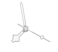 GAROZATION 3pcs Green Luminous Watch Hands Replacement Kit for Mechanical Movement Glow Dark Hour Second Pointers Easy Install Watch Hand Repair Accessories for Nighttime Readability