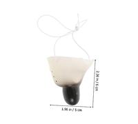 GAROZATION 3pcs Mouse Nose Cosplay Props with Elastic Band and Wear Resistant Animal Costume Accessory for Party Halloween Birthday Practical and Secure Fit