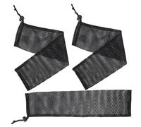 GAROZATION 3pcs Wild Bird Feeder Mesh Bag Mesh Bird Bag Netting Outdoor Outdoors Feeders Storage Birdfeeder Wild Hanging Feeding Pouch Nylon