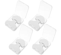 GAROZATION 4 Boxes Disposable Cotton Compressed Facial Cleansing Pads for Nose Bridge and T-zone, Maintain Water-oil Balance and Minimize Irritation, Suitable for Daily Skincare and Skin