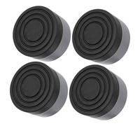 GAROZATION 4 Pcs Washing Machine Anti-slip Foot Mat Pads Set, 6cm Height Adjustable Vibration Absorbing Feet for Washer and Dryer, Non-slip Fridge Rising Pad for Appliances