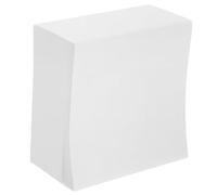 GAROZATION 400pcs Unlined Notepads Blank Note Pads Tear-off Pages Compact Paper White Memo Sheets for Office and School Use