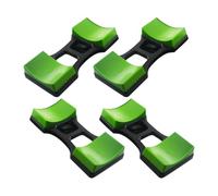 GAROZATION 4pcs Dumbbell Rack Stand for Home Gym Weights Storage Organizer Compact Dumbbell Holder Support Frame for Small Fitness Equipment