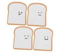 GAROZATION 4pcs Multi-Function Cellulose Dish Sponges for Household Cleaning Kitchen Wok Sponges for Grease and Dirt Removal and Reusable Cleaning Assistants