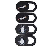 GAROZATION 4pcs Privacy Cover Webcam for Laptop Privacy Slider Easy Install Slide Anti-hacking Security