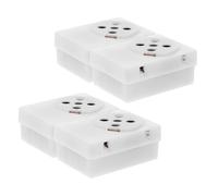 GAROZATION 4Pcs Sound Recording Module Creative Small Voice Box Recording and Easy Operation Includes Button Batteries for DIY Bear Making and Distinctive Presents