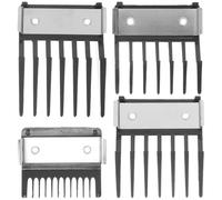 GAROZATION 4pcs Stainless Steel Hair Clipper Guards Attachments Set with 3mm 6mm 9mm 12mm Cutting Guides Professional Replacement Combs for Men’s Hair Trimming and Styling