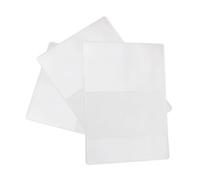 GAROZATION 5 Pcs PVC Passport Cover and Document Bag Set Waterproof Id Protector Case Travel Passport Protective Sleeve Multi-Card Slots for Business and Leisure (20x13cm)