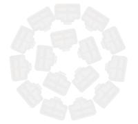 GAROZATION 50pcs Rj45 Ethernet Hub Port Dust Plugs White Lan Cable Interface Protector for Desktop Computer Router Switch Laptop Network Socket Cap