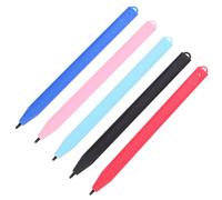 GAROZATION 5pcs 4.8-inch Lcd Writing Tablet Stylus Pens Set, Universal Tablet Stylus Pen for Drawing and Handwriting, Multi-color (red, Blue, Black, Light Pink, Light Blue) for Touchscreen