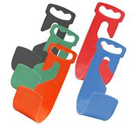 GAROZATION 5pcs Abs Garden Hose Holder Rack Wall Mount Storage Hooks Multi Color Durable Water Pipe Hanger for Outdoor Hose Organization and Space Saving