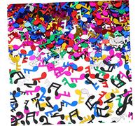 GAROZATION 8 Packs Music Notes Confetti Decorative Paper Table Scatter for Party Cake Gift Box Decorations Lightweight Music Theme Celebration Props
