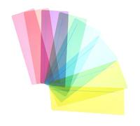 GAROZATION 8pcs Assorted Colour PVC Overlays Bookmark Strips for Reading Routine and Textbooks, Helps Comprehension and Retention, Enhances Reading Experience and Professionals