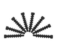 GAROZATION 8pcs Mountain Bike Brake Cable Housing Protector Sleeve, Rubber Dustproof Cover for Cycling Brake Wire, Flexible Cable Dust Shield for Outdoor Bike Maintenance