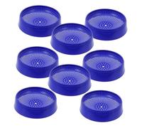 GAROZATION 8pcs Plastic Pigeon Hatching Nest Bowls Bird Nesting Bowls Sturdy Breeding for Pigeons and Doves Suitable for Bird Rearing and Nesting