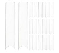 GAROZATION Acrylic Nail Tips Extra Long False Nails for Quick and Easy a Box Refined Elegant Design for Home Use and Occasions