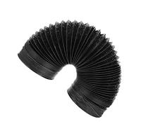 GAROZATION Aluminum Foil Flexible Ducting for Kitchen Exhaust High Temperature Resistant Hose Duct Design Bendable Air Duct for Efficient Ventilation