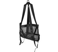 GAROZATION Black Nylon Goat Weigh Sling for Small Animals and Pets, Safe and Comfortable Weigh Lift Suitable for Calf and Puppy Weighing in Farm and Ranch Settings