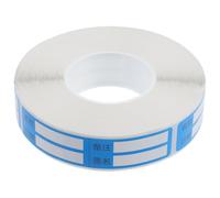 GAROZATION Blank Medicine Reminder Tube Labels Sticky Stickers Blue, Writable Self-Adhesive Blank Label Stickers for Hospital Care and Office Use