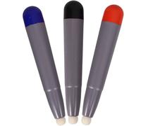 GAROZATION Capacitive Touch Stylus Pens for Electronic Whiteboards and Tablets, Portable Felt Tip 3pcs in Red Blue Black, for Office Presentations and Digital Sketching