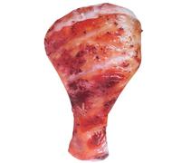 GAROZATION Chicken Leg Pencil Bag Creative Simulation Food Pouch with Multiple Compartments for School