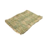 GAROZATION Chicken Nesting Box Mat Natural Straw Woven Pad for Hen Egg Laying Sturdy Cushion for Chicken Coop Bedding
