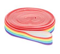 GAROZATION Chinese Jump Rope for Kids Adults 3 Wide Elastic Fitness Rope Outdoor Skip Retro French Skipping Game Exercise Toy