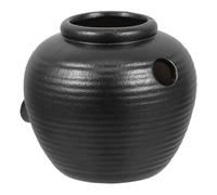 GAROZATION Circulating Ceramic Pot Water Fountain for Fish Tank Indoor/outdoor Decor Mini Garden Jar Decorative Pond Home Aquarium Accessory Tabletop Water Feature