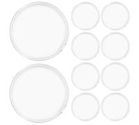 GAROZATION Coin Capsules 10Pcs for 65Mm/2.56" Medals, Round Plastic Case with Airtight Seal, Designed for Collector Presentation and Souvenir Storage