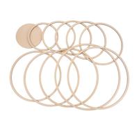 GAROZATION Concentric Wooden Rail Set Clay Cutting Tools Ceramic Pottery Modeling Tools Geometric Forming Guide for DIY Ceramic Crafts